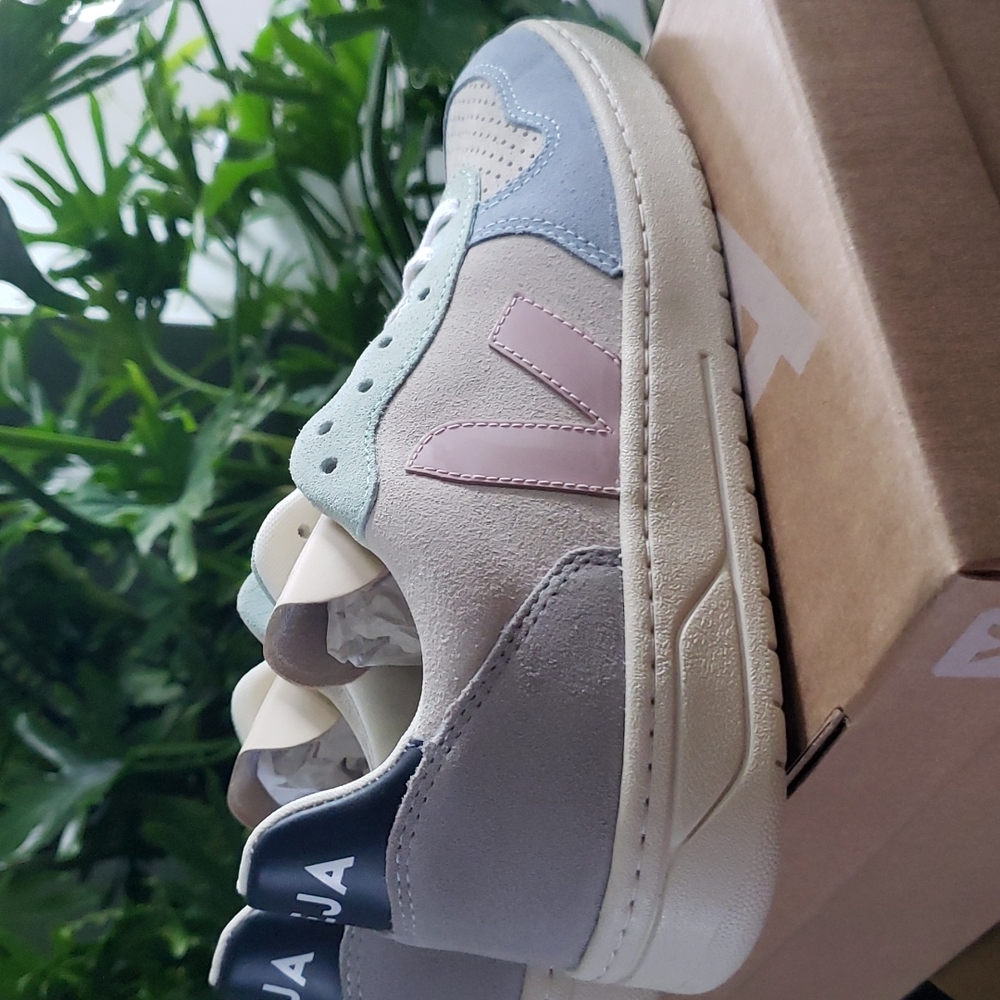 Veja V-10 Suede Sneakers - Picture 11 of 17